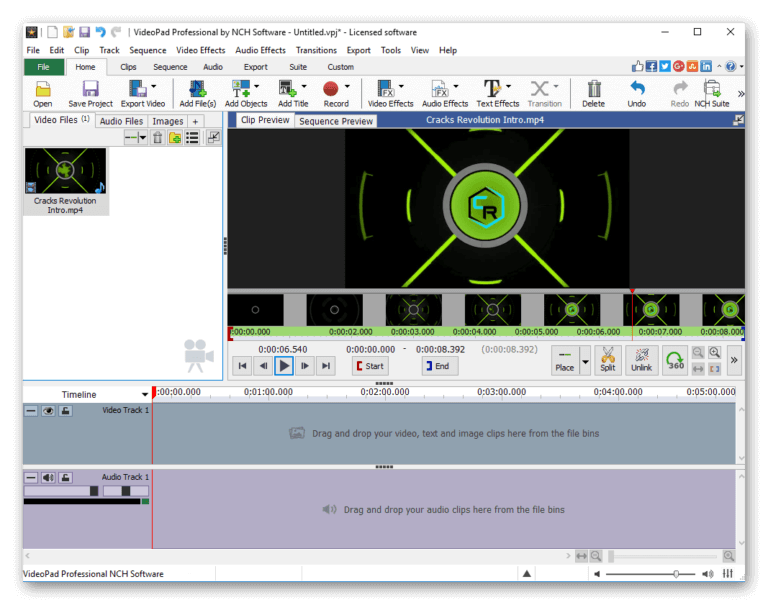 instal the new version for ipod NCH VideoPad Video Editor Pro 13.67