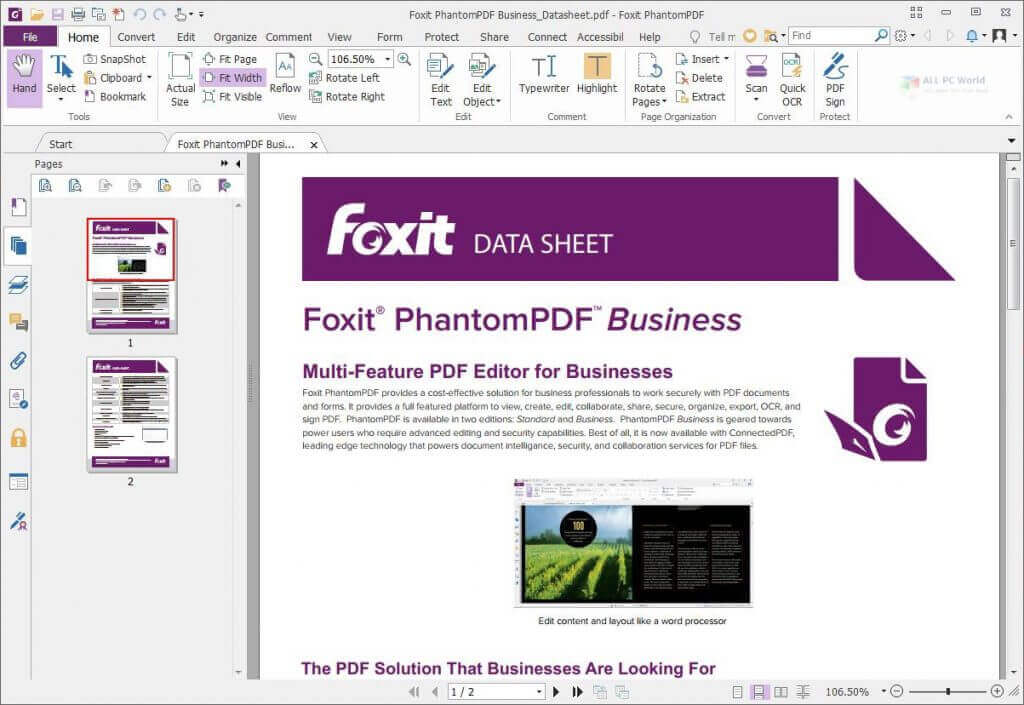 Foxit PDF Editor Pro Crack v12.0.2 + Aktivasyon Anahtarı İndirme